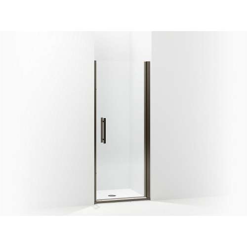 5699-30Adr-G05 Finesse Peak 30-in Max Opening X 67-in H Headerless Frameless Pivot Shower Door, Deep Bronze