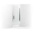 5699-30S-G05 Finesse Peak 30-in Max Opening X 67-in H Headerless Frameless Pivot Shower Door, Silver