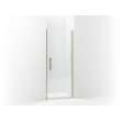 5699-33N-G05 Finesse Peak 33-in Max Opening X 67-in H Headerless Frameless Pivot Shower Door, Nickel