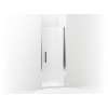 5699-33S-G03 Finesse Peak 33-in Max Opening X 67-in H Headerless Frameless Pivot Shower Door, Silver