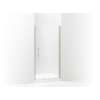 5699-36N-G03 Finesse Peak 36-in Max Opening X 67-in H Headerless Frameless Pivot Shower Door, Nickel