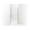 5699-36N-G05 Finesse Peak 36-in Max Opening X 67-in H Headerless Frameless Pivot Shower Door, Nickel