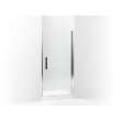 5699-39S-G05 Finesse Peak 39-in Max Opening X 67-in H Headerless Frameless Pivot Shower Door, Silver
