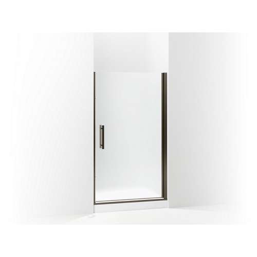 5699-42Adr-G03 Finesse Peak 42-in Max Opening X 67-in H Headerless Frameless Pivot Shower Door, Deep Bronze