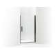 5699-42Adr-G05 Finesse Peak 42-in Max Opening X 67-in H Headerless Frameless Pivot Shower Door, Deep Bronze