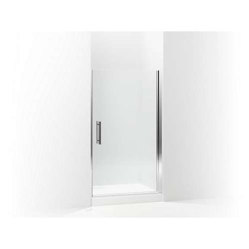 5699-42S-G05 Finesse Peak 42-in Max Opening X 67-in H Headerless Frameless Pivot Shower Door, Silver