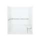 62070115-0 Alcove Shower Kit 39.375-in L x 63.25-in W x 73.25-in H in White