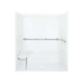 62070125 Alcove Shower Kit 39.375-in L x 63.25-in W x 73.25-in H
