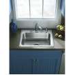 Middleton 25-in. Single Bowl Drop-in 20 Gauge Stainless Steel Kitchen Sink