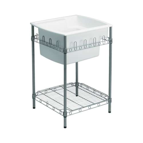 996 Latitude Vikrell Single Bowl Kitchen Sink 25-in W x 22-in L