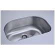 Cinch 26-in. Single Bowl Undermount 18 Gauge Stainless Steel Kitchen Sink