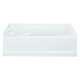60-in L x 36-in W Oval In Rectangle Skirted Bathtub with Right-Hand Drain in White