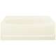 Ensemble 71111110-LNR-96 60-in L x 42-in W Oval In Rectangle Skirted Bathtub with Left-Hand Drain in Biscuit