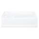 Ensemble 71111120-LNR-0 60-in L x 42-in W Oval In Rectangle Skirted Bathtub with Right-Hand Drain in White