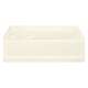Ensemble 71111120-LNR-96 60-in L x 42-in W Oval In Rectangle Skirted Bathtub with Right-Hand Drain in Biscuit