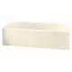 Accord 71141112-LNR-96 60-in L x 30-in W Rectangular Skirted Bathtub with Left-Hand Drain in Biscuit