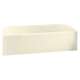Accord 71141122-LNR-96 60-in L x 30-in W Rectangular Skirted Bathtub with Right-Hand Drain in Biscuit