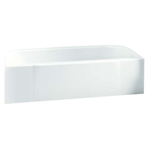 Accord 71141126-LNR-0 60-in L x 30-in W Rectangular Skirted Bathtub with Right-Hand Drain in White