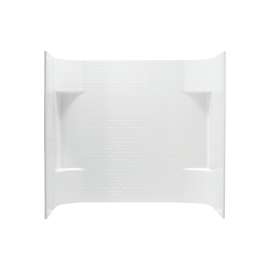 56.25-in x 60-in x 31.25-in Vikrell Shower Wall Surround Side and Back Panels