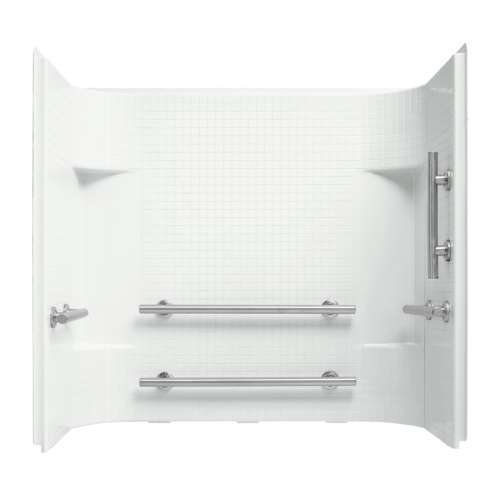 Accord 71144123-0 Vikrell Bathtub Walls and Surrounds in White