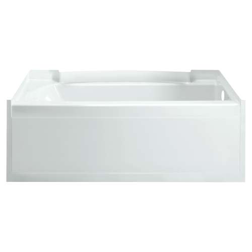 21-in x 32-in x 60.25-in Vikrell Rectangular Skirted Bathtub with Right-Hand Drain
