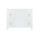 Accord 71164106-0 Vikrell Bathtub Walls and Surrounds in White