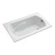 Whirlpool Bath 60-in L X 36-in W in White  - Includes Protective Liner