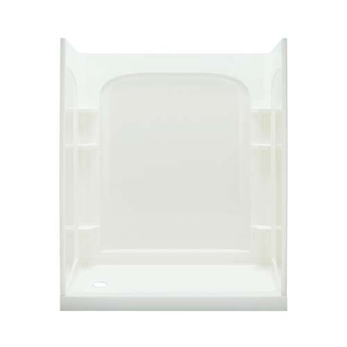 72170110 Ensemble 76.5-in x 31.25-in x 60.25-in Vikrell Wall and Floor 4-Piece Alcove Shower Kit