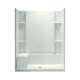 Accord 72290100-0 Alcove Shower Kit 36-in L x 60-in W x 76-in H White