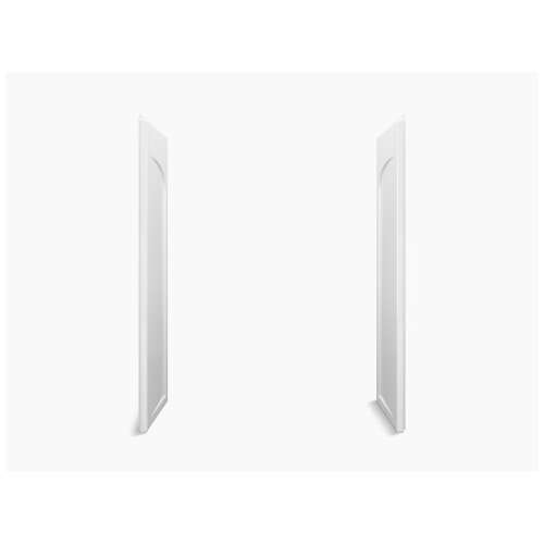 72425100-0 STORE 32 in. compression molded vikrell shower end wall set in white