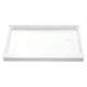 Shower Base 30-in L x 60-in W with Right-Hand Drain in White