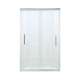 Finesse 44.625 To 47.625-In X 70.0625-In Frameless Sliding Alcove Shower Door With Clear Glass