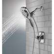 KSFA-72280100-S 48-in Seated Shower Kit with Showerhead, Accessory Kit in White/Silver