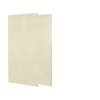 36-in W x 72-in H Solid Surface Shower Wall Panel in Bone