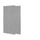 36-in W x 72-in H Solid Surface Shower Wall Panel in Gray Granite