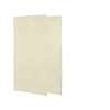 SS-3696-2-037 36-in W x 96-in H Solid Surface Shower Wall Panel in Bone