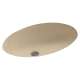 22.5-in W x 16-in D x 5.625-in H Solid Surface Undermount Bathroom Sink in Bermuda Sand