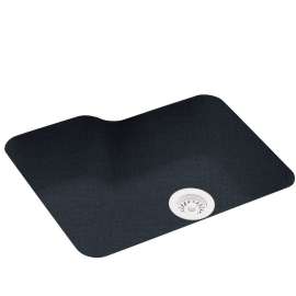 25-in D x 21.25-in W x 8.75-in H Solid Surface Undermount Single Bowl Kitchen Sink with 0-Hole