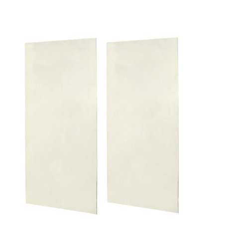 48-in W x 96-in H Solid Surface Shower Wall Panel in Bisque