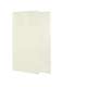 36-in W x 72-in H Solid Surface Shower Wall Panel in Bisque