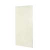 36-in W x 96-in H Solid Surface Shower Wall Panel in Bisque