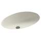 22.5-in W x 16-in D x 5.625-in H Solid Surface Undermount Bathroom Sink in Bisque