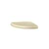 4.75-in D x 4.75-in W x 1-in H Solid Surface Soap Dish in Bone