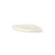 4.75-in D x 4.75-in W x 1-in H Solid Surface Soap Dish in Bisque