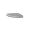 4.75-in D x 4.75-in W x 1-in H Solid Surface Soap Dish in Gray Granite