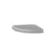4.75-in D x 4.75-in W x 1-in H Solid Surface Soap Dish in Gray Granite