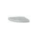 4.75-in D x 4.75-in W x 1-in H Solid Surface Soap Dish in Tahiti Gray