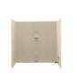 30-in D x 60-in W x 60-in H Solid Surface Bathtub Wall Kit in Tahiti Desert