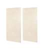 48-in W x 96-in H Solid Surface Shower Wall Panel in Tahiti Sand