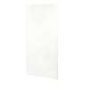 SS-3672-1-011 36-in W x 72-in H Solid Surface Shower Wall Panel in Tahiti White